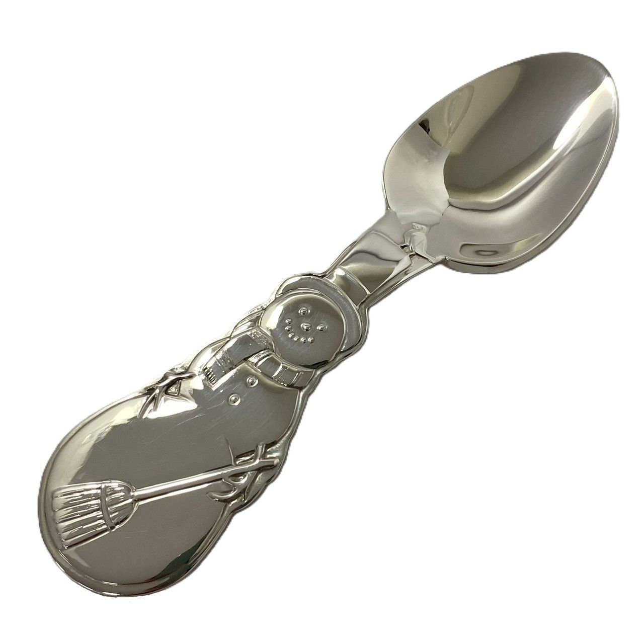 TIFFANY-Co. スノーマン スプーン メイカーズ SV925 STERLING SILVER|スターリングシルバー 総重量約75.6g 雪だるま クリスマス 食器 ティファニー MAKERS SER-4313