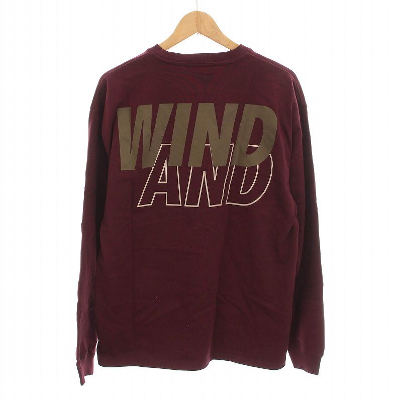WIND AND SEA ウィンダンシー 長袖カットソー ロンT XL 黒 ウィンダンシー WIND AND SEA Tシャツ カットソー ロンT 長袖