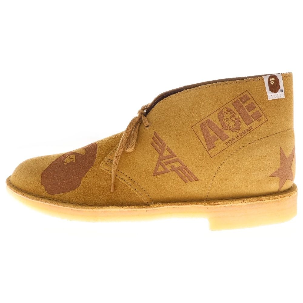 A BATHING APE (アベイシングエイプ) ×Clarks Desert Boot クラークス  