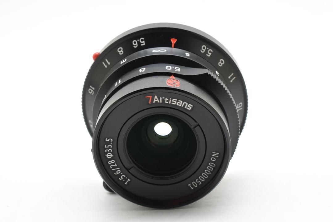 ★超希少・極上品★七工匠 28mm f5.6 leica Mライカ #1318 ☆超希少・極上品☆七工匠 7artisans 28mm f5.6 leica Mライカ #1318