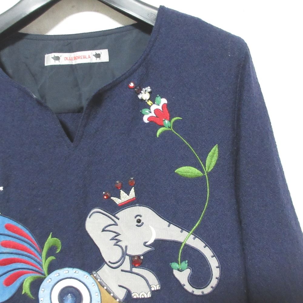 美品 OLLEBOREBLA オレボレブラ アルベロベロ ぶたさん 刺繍 ワッペン 