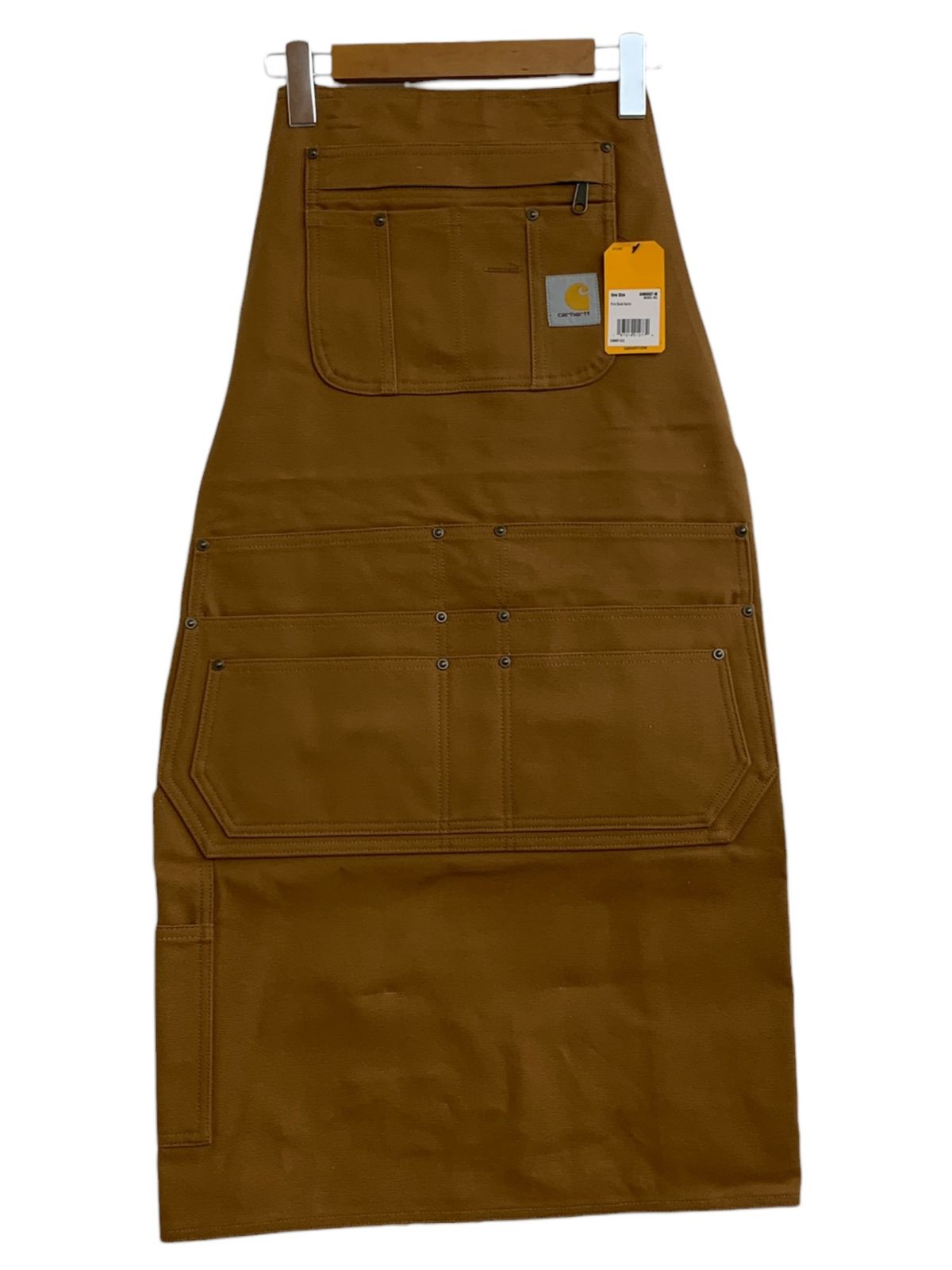 Carhartt カーハート FIRM DUCK APRON ファイヤーダックエプロン 106667 ブラウン 雑貨|004