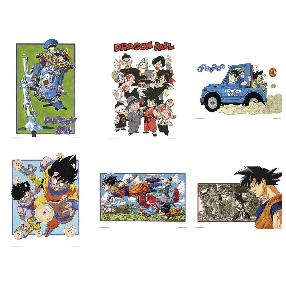 ドラゴンボール ビジュアルボード A3 4点まとめ売り - ポスター