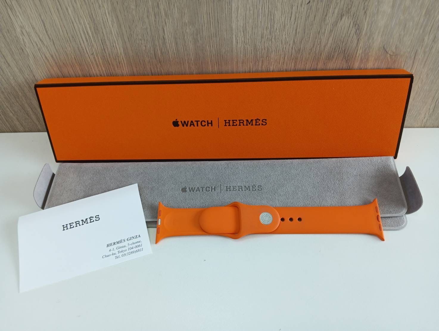 中古品】 HERMESエルメス Apple Watchアップルウォッチ ラバー