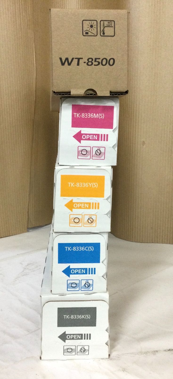 ４色＋廃トナーBOX