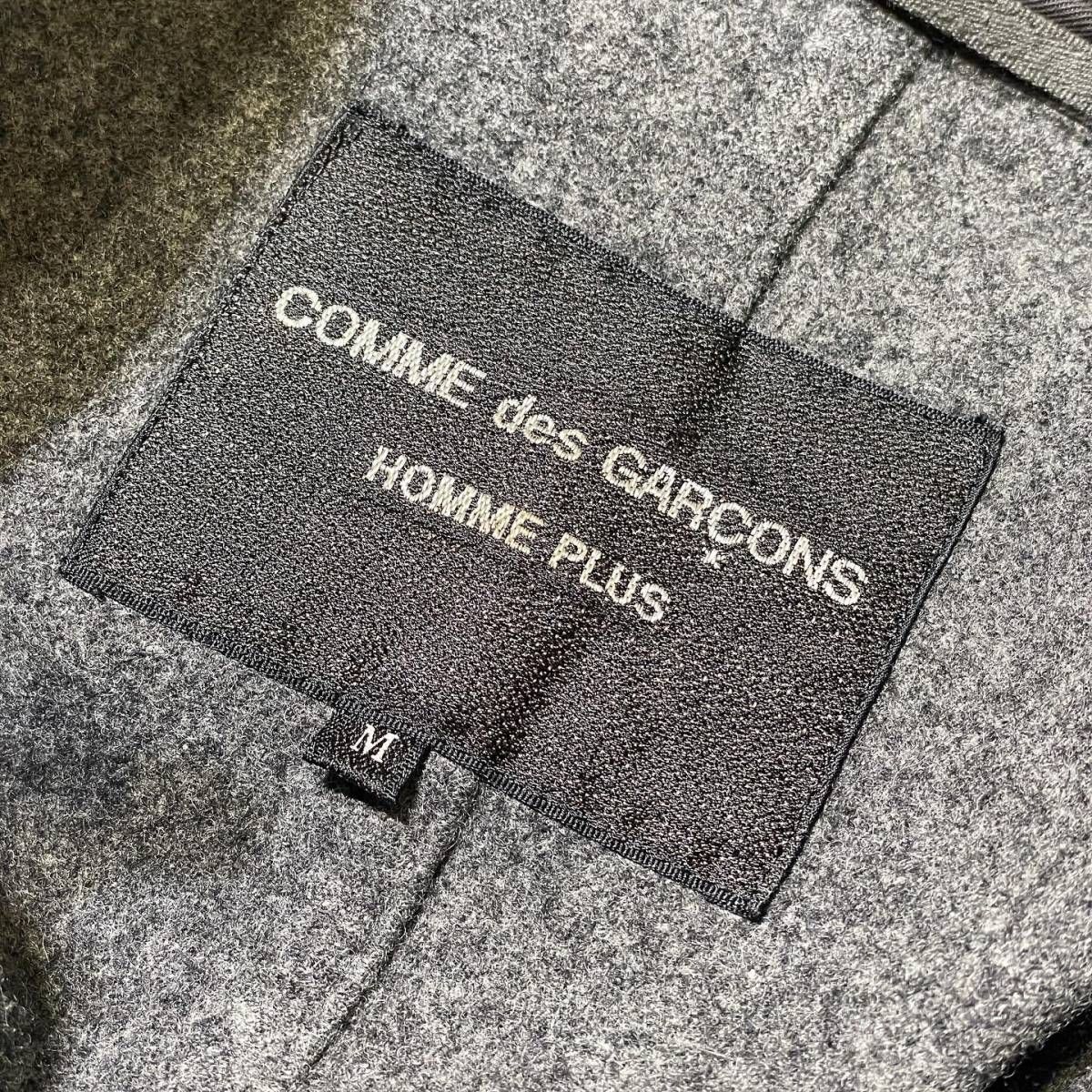 コムデギャルソンオム　ポリ縮絨　ステンカラーコート コムデギャルソンオム ポリ縮絨 ステンカラーコート COMME des