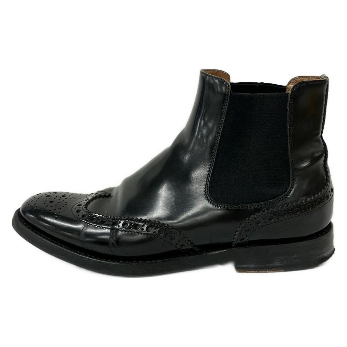 Church's(チャーチ) ショートブーツ 36 レディース - 黒 ウィング