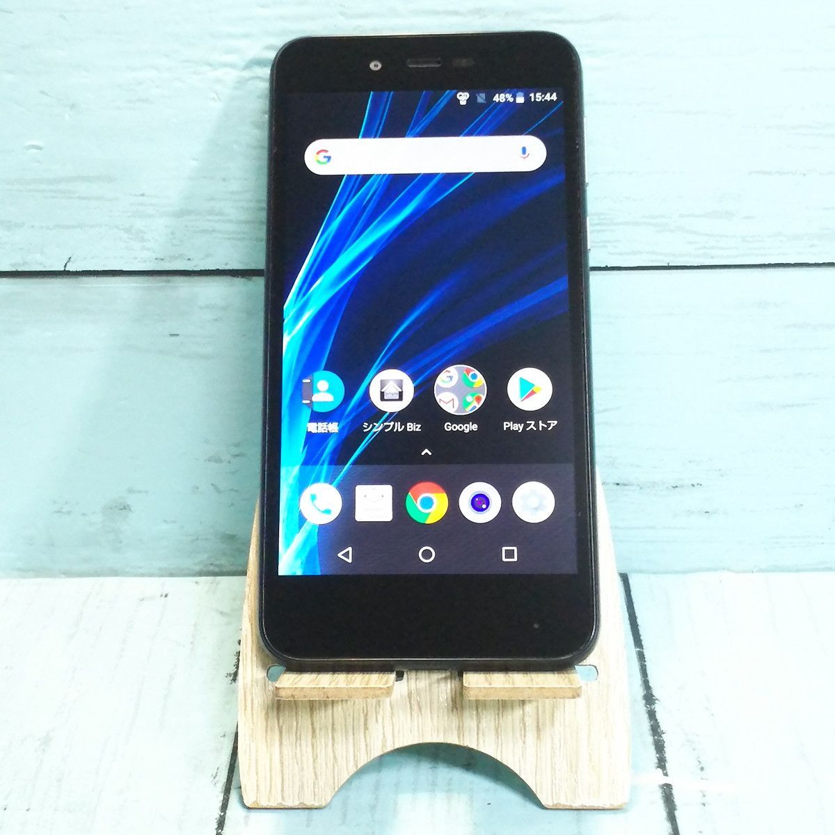 【送料無料】SHARP Softbank AQUOS sense basic 702SH ブラック 本体 白ロム SIMロック解除済み SIMフリー 603188