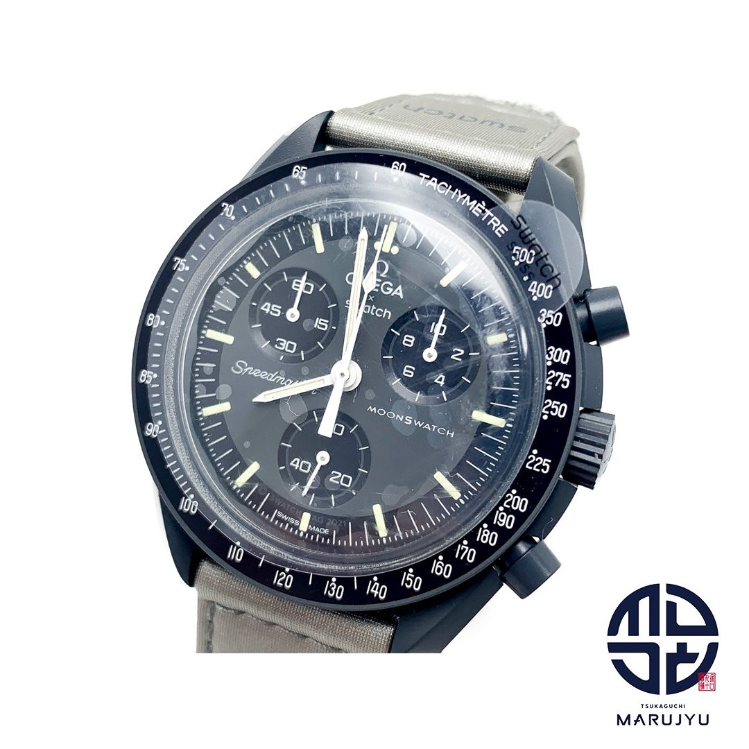 新品同様未使用5月購入。OMEGA × Swatch スピードマスター クロノ