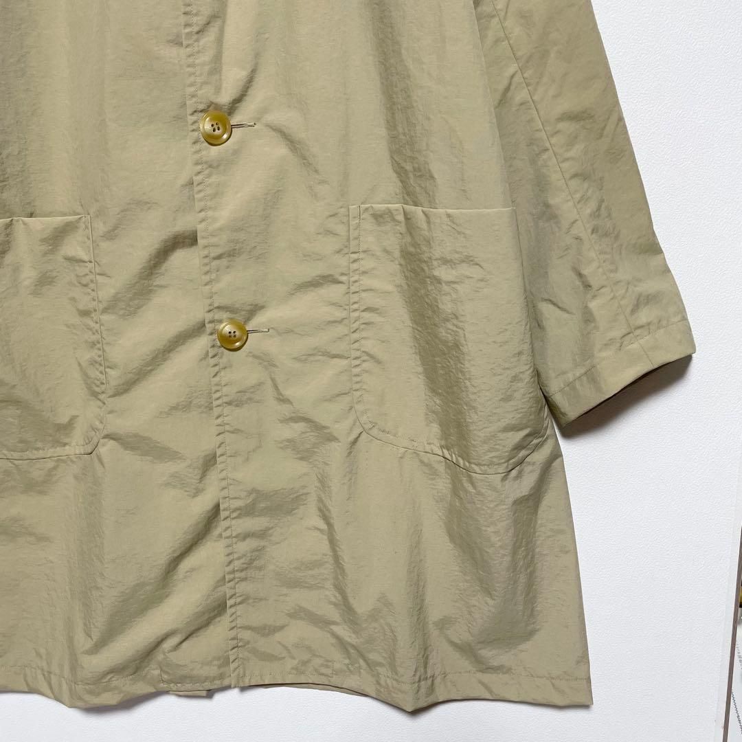 美品　ダントン　ステンカラーコート　ベージュ　36 Danton ダントン 日本製 ステンカラーコート 36 ベージュ メンズ