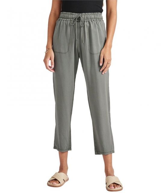 【送料無料】 スプレンディット レディース カジュアルパンツ ボトムス Naomi Pull-On Straight Leg Pants Soft Vintage Olive Brown