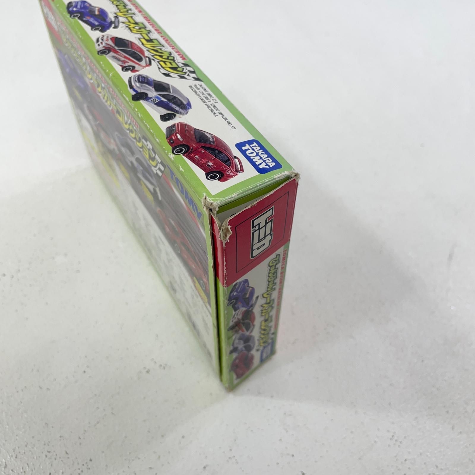 【尾張小牧店】 中古 トミカギフト　びゅんびゅんレースカーコレクション(カルソニックインパルGT-R・シビックTYPE R・インプレッサWRX STI・ランサーエヴォリューションX) 【728】 尾張小牧店】 中古 トミカギフト びゅんびゅんレースカー