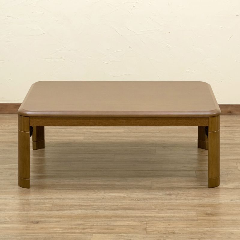 折れ脚コタツ 継脚式 105×75 BR/NA