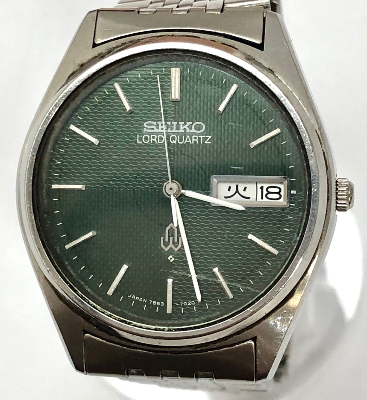 美品 SEIKO セイコー ロードクォーツ 7853-7020 デイデイト 稼働 セイコー ロードクオーツ 7853-7020 昭和53年製