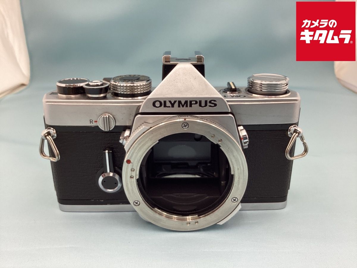 並品 オリンパス OM-1 ボディ シルバー