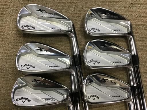 キャロウェイ X FORGED STAR 6S アイアンセット IR NS PRO 950GH neo フレックスS メンズ 男性用 右利き 右用 Dランク ゴルフクラブ