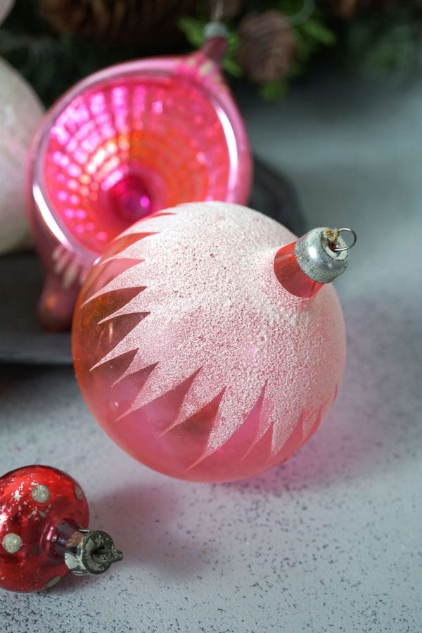   クリスマスオーナメント 希少】ポーラント買付 アンティーク クリスマスオーナメント 吹き