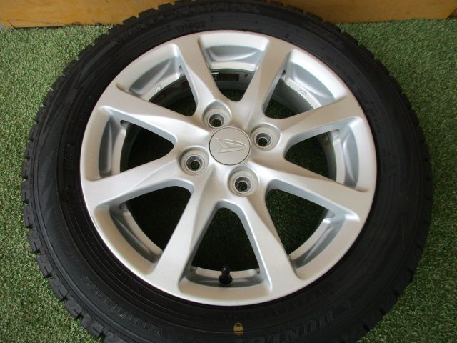 スタッドレスタイヤサイズ155-65-144本セットダイハツ純正ホイル付