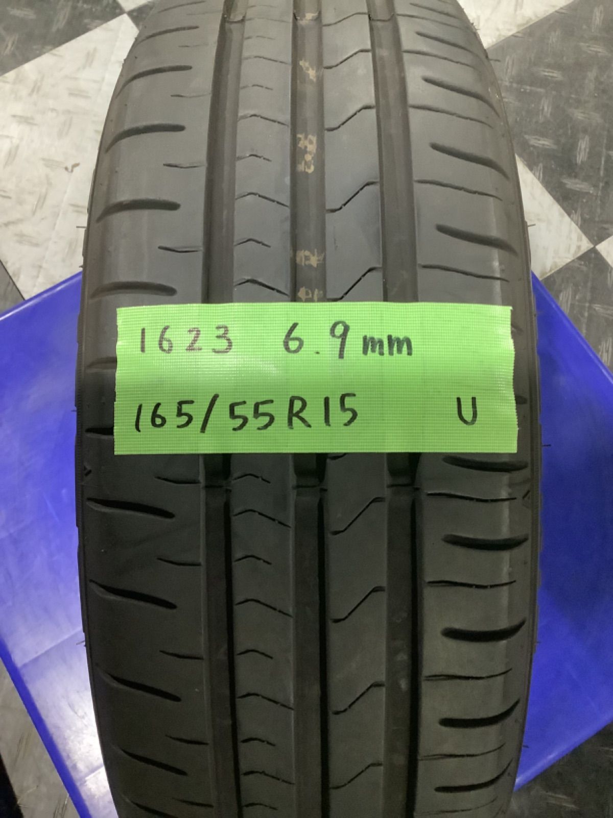 165-55R15☆7分山　ファルケンSN832 中古タイヤ【2本】送料無料(M15-1632） 送料込み］165⁄55R15 FALKEN SINCERA SN832i ファルケン シンセラ