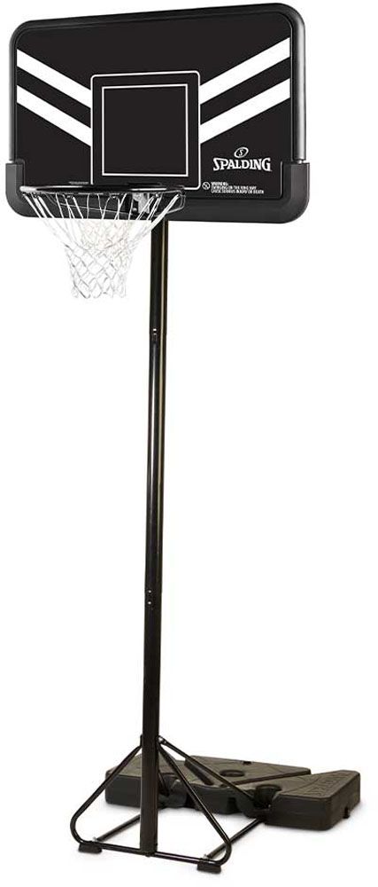 スポルディング SPALDING バスケット メーカー直送品 44インチ テレスコーピング コンポジット ポータブル バスケットボール 器具 備品 ゴール 庭 自宅練習 シュート練習 ストリート 5B1076JP -
