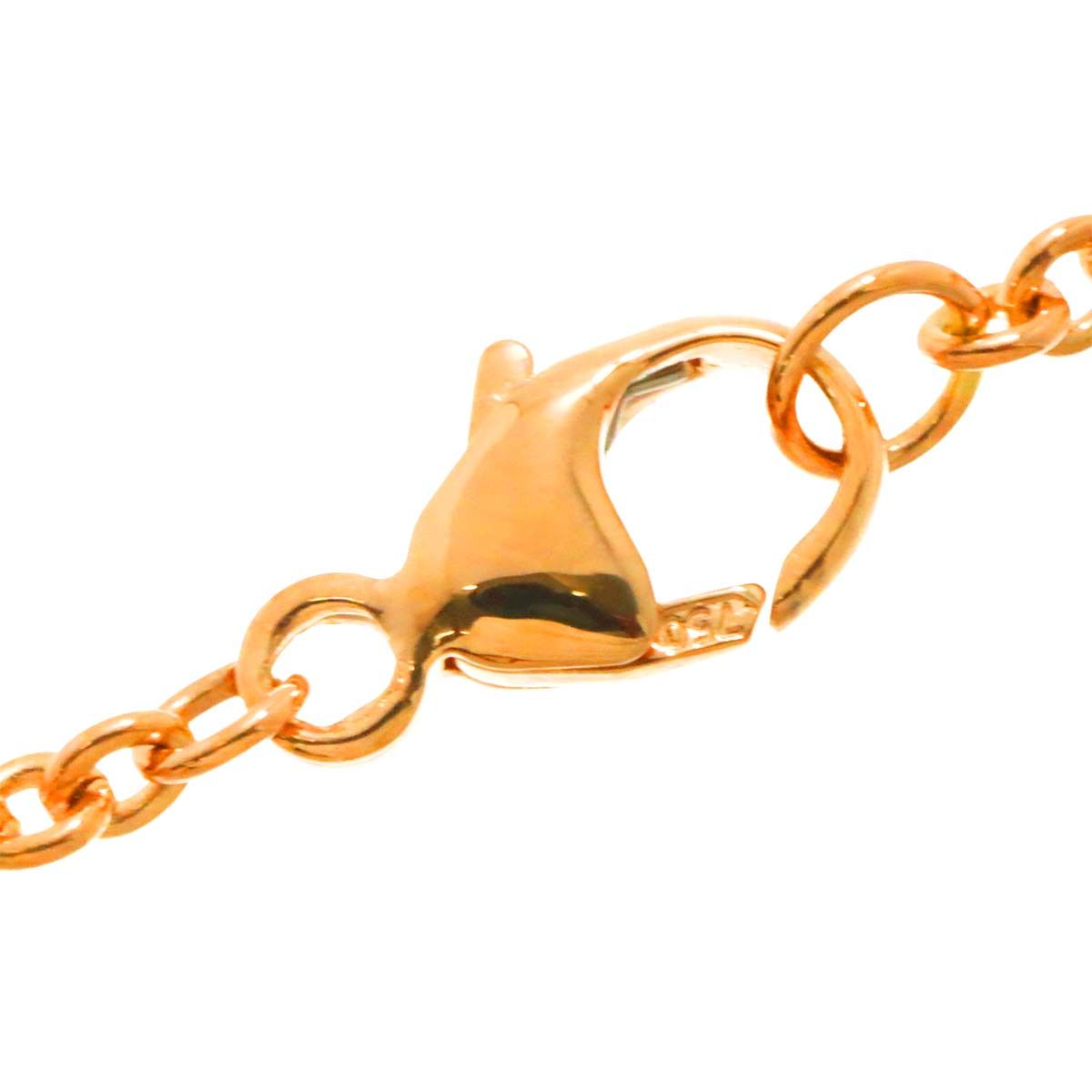 ジョージ ジェンセン Georg Jensen トリニティ ネックレス 40cm K18 YG  