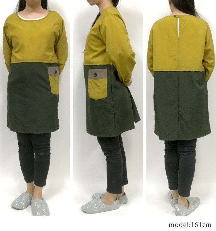 アスコット　エプロン　かっぽう着 エプロン かっぽう着 割烹着 かわいい オシャレ 日本製 超撥水