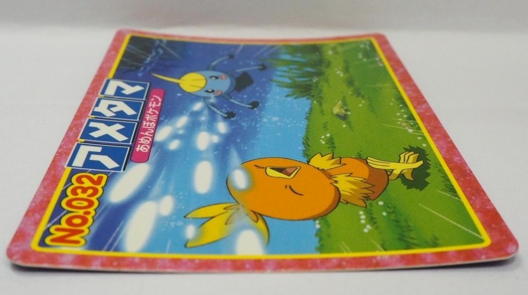 トップ製菓ポケモン カード ガム食玩おまけ桃色枠【No.032 アメタマ