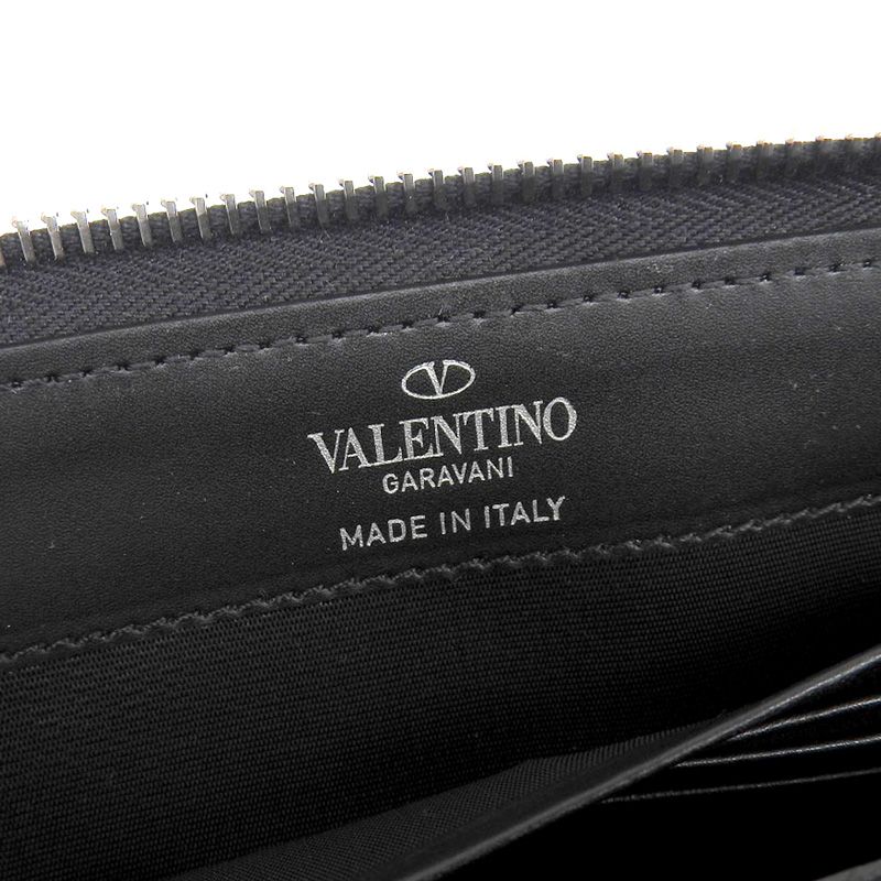 ヴァレンティノ VALENTINO ラウンドファスナー ロングウォレット VLTN  