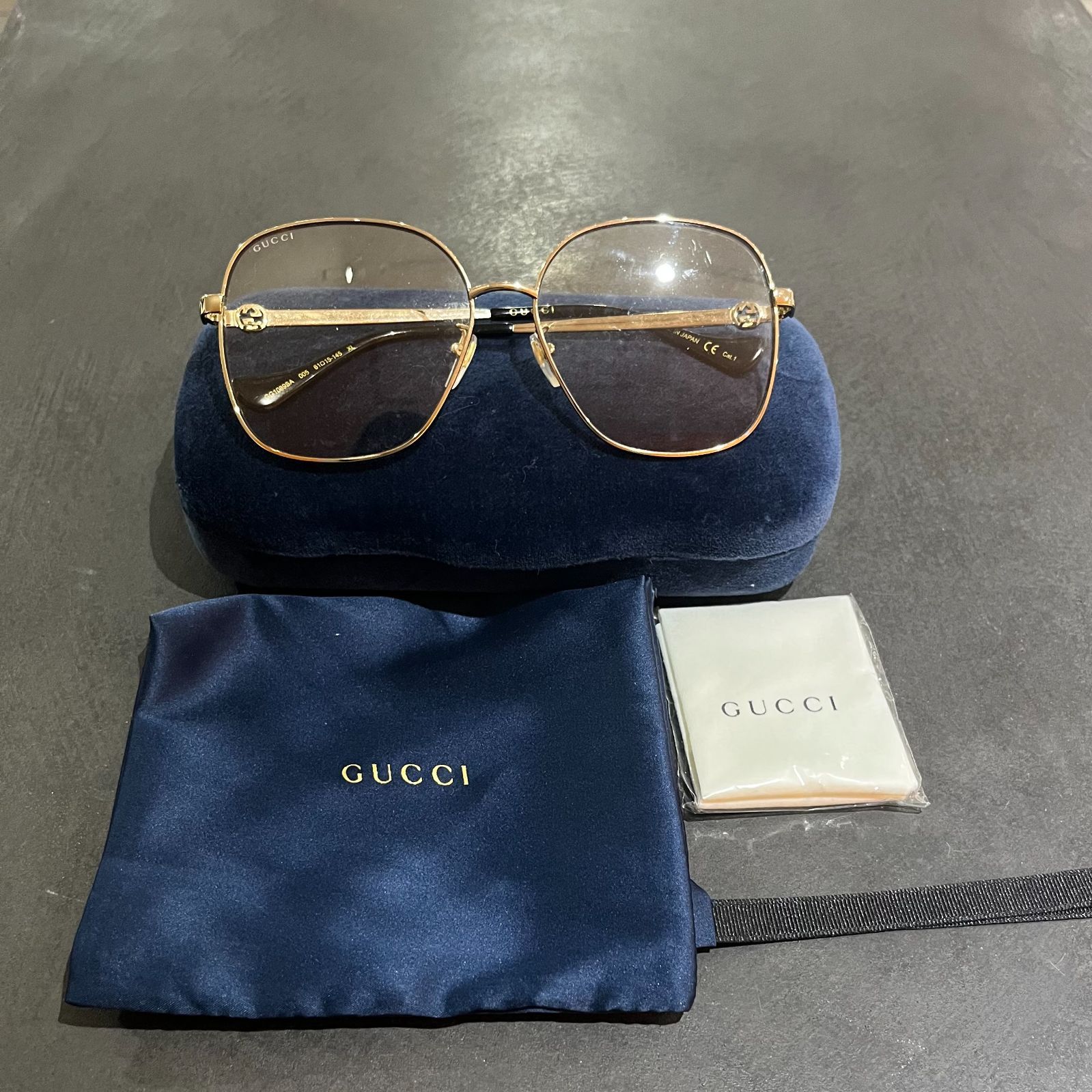 GUCCI ラウンドフレーム サングラス 眼鏡 gg1089sa - メルカリ