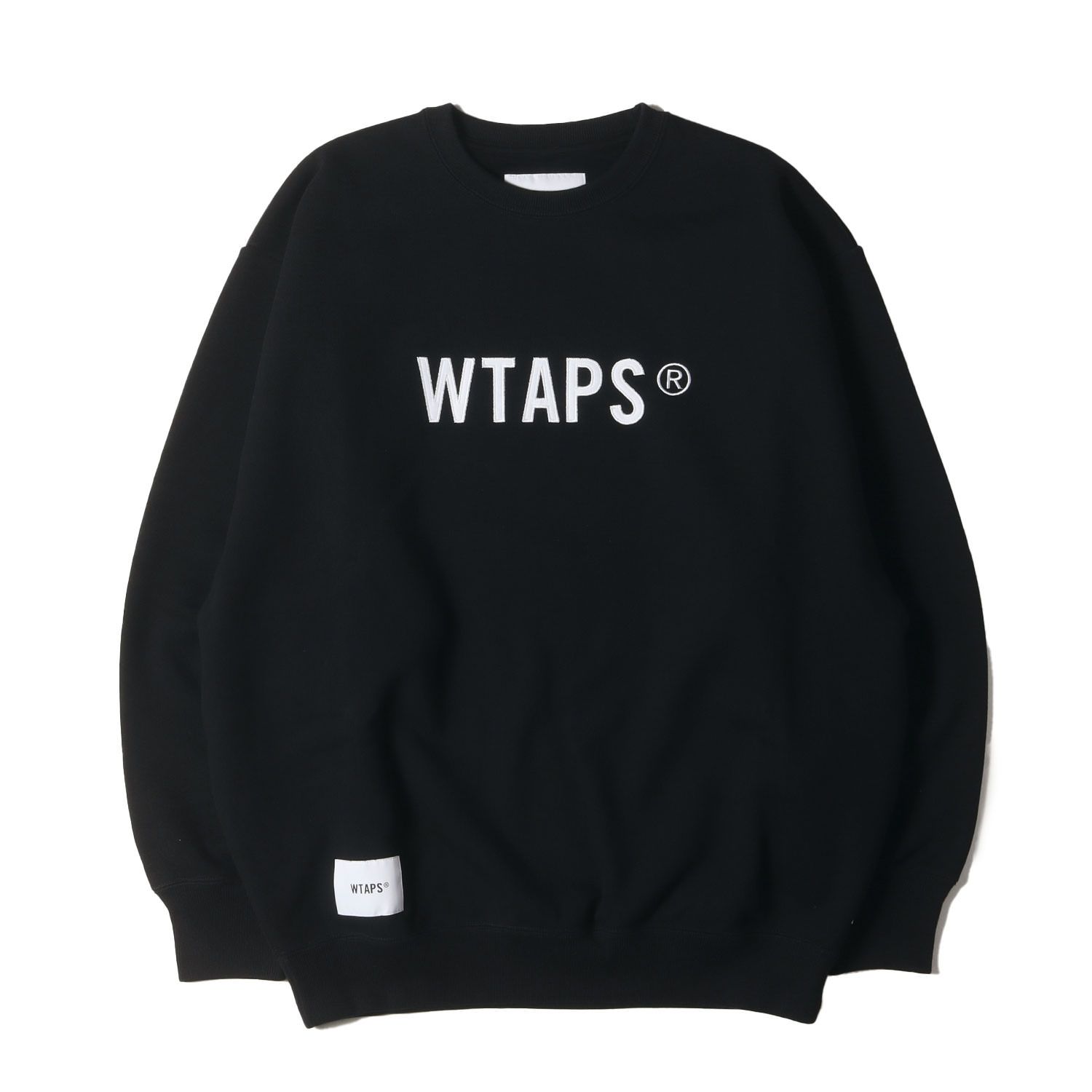 WTAPS プリントロゴ スウェット XL ブラック 新品】WTAPS ダブルタップス スウェット サイズ:02 / 24SS