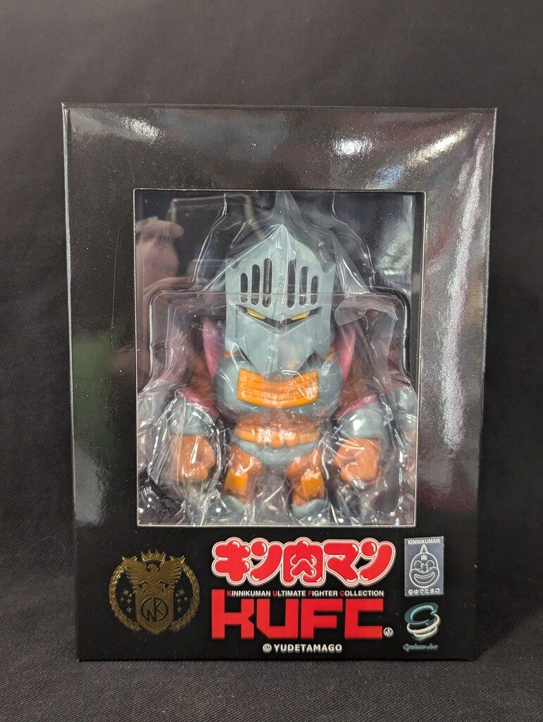 【未開封】KUFC 03 ロビンマスク ソフビ KUFC 03 ロビンマスク EXカラー 硬度9 サファイア Ver. ダメージ