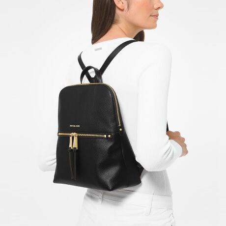 マイケルコース RHEA ZIP スリムバックパック ミディアム 新品 - メルカリ