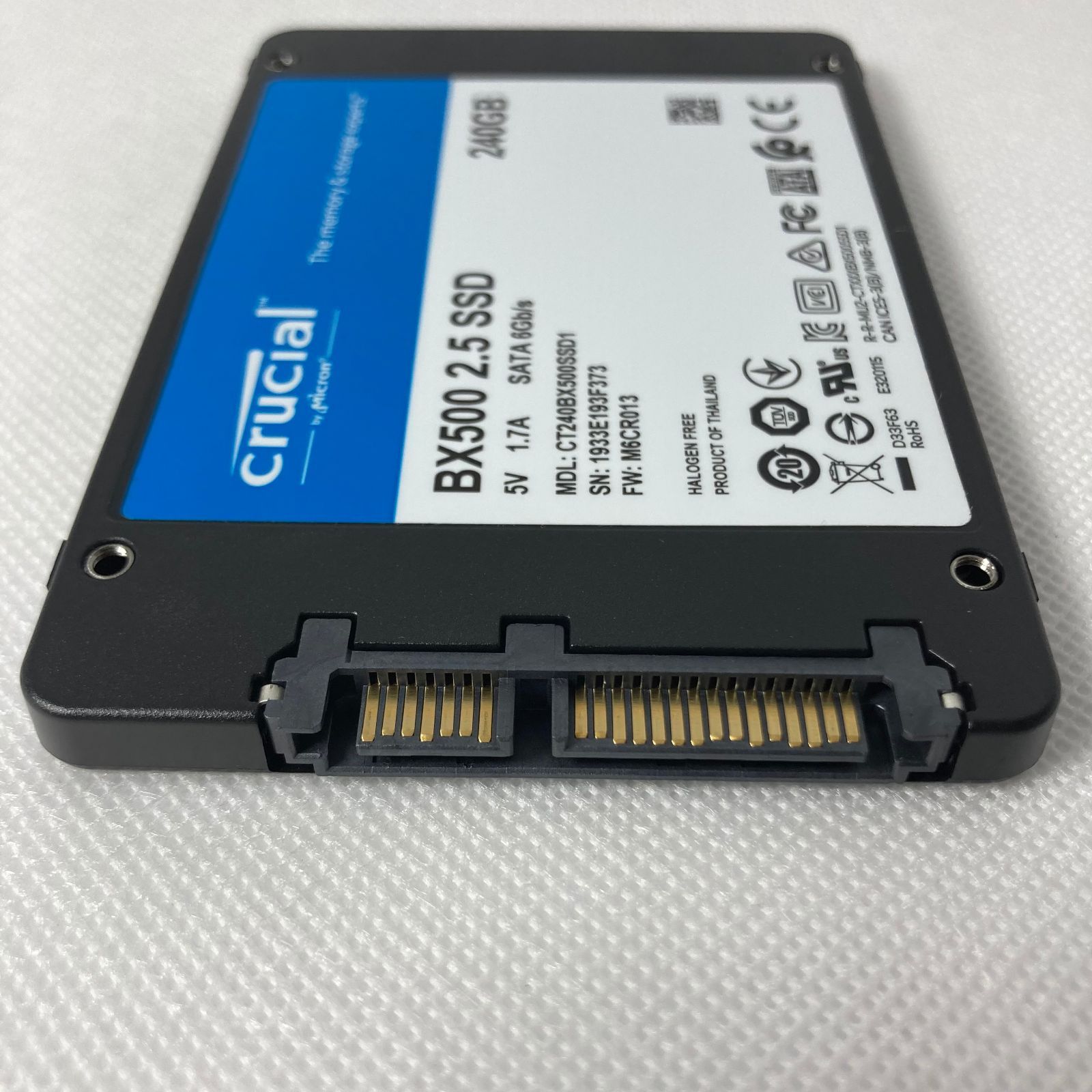 Crucial 525GB MX300 2.5インチ内蔵SSD 3D TLC CT525MX300SSD1 T525MX300SSD1 並行 Crucial 2016年モデル 内蔵SSD 2.5インチMX300 525GB CT525MX300SSD4