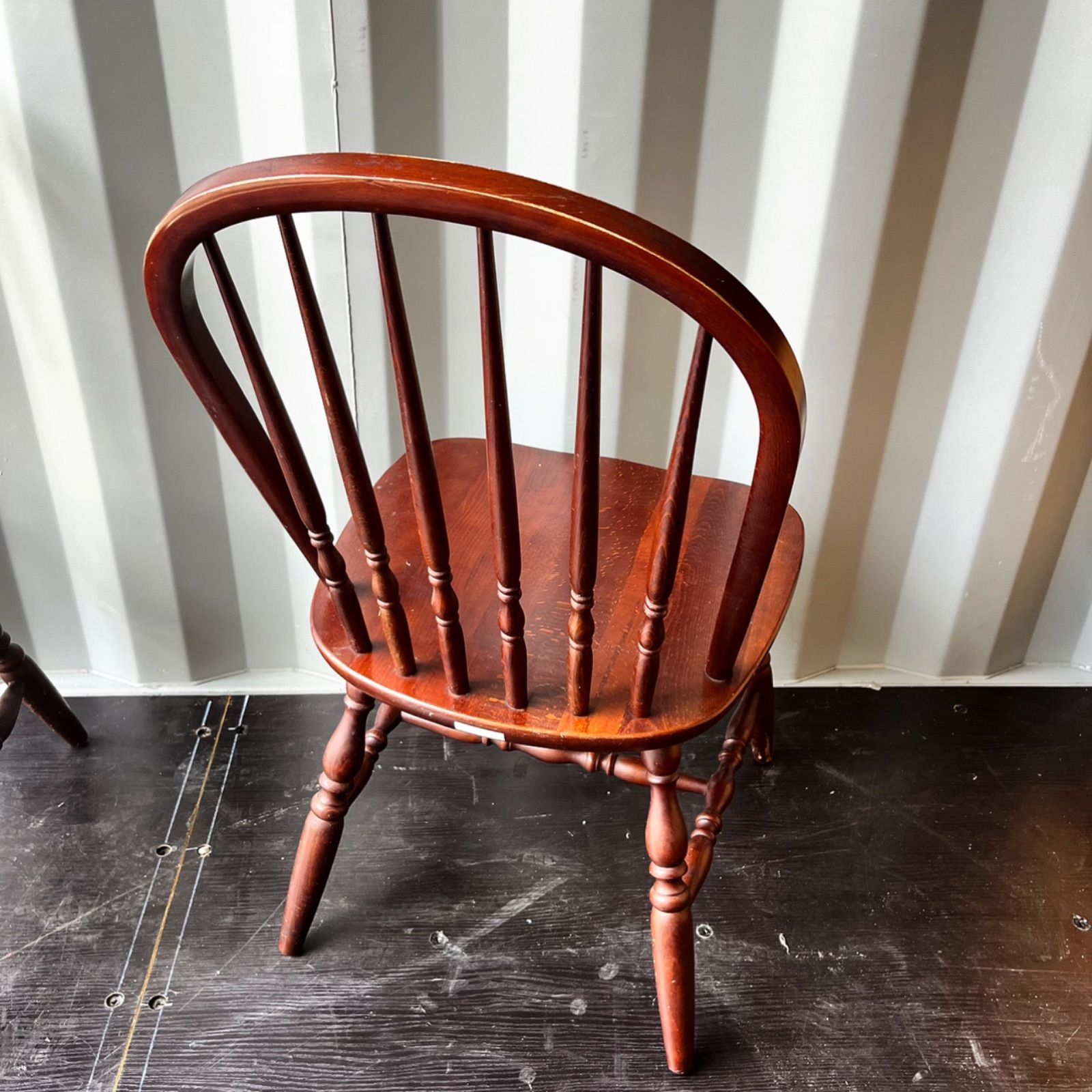 飛騨の家具 柏木工 北欧風天然木おしゃれアンティークウィンザーチェア✨