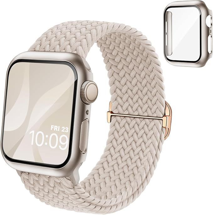 カミーユフォルネ 時計ベルト アリゲーターシャイニー ブラック