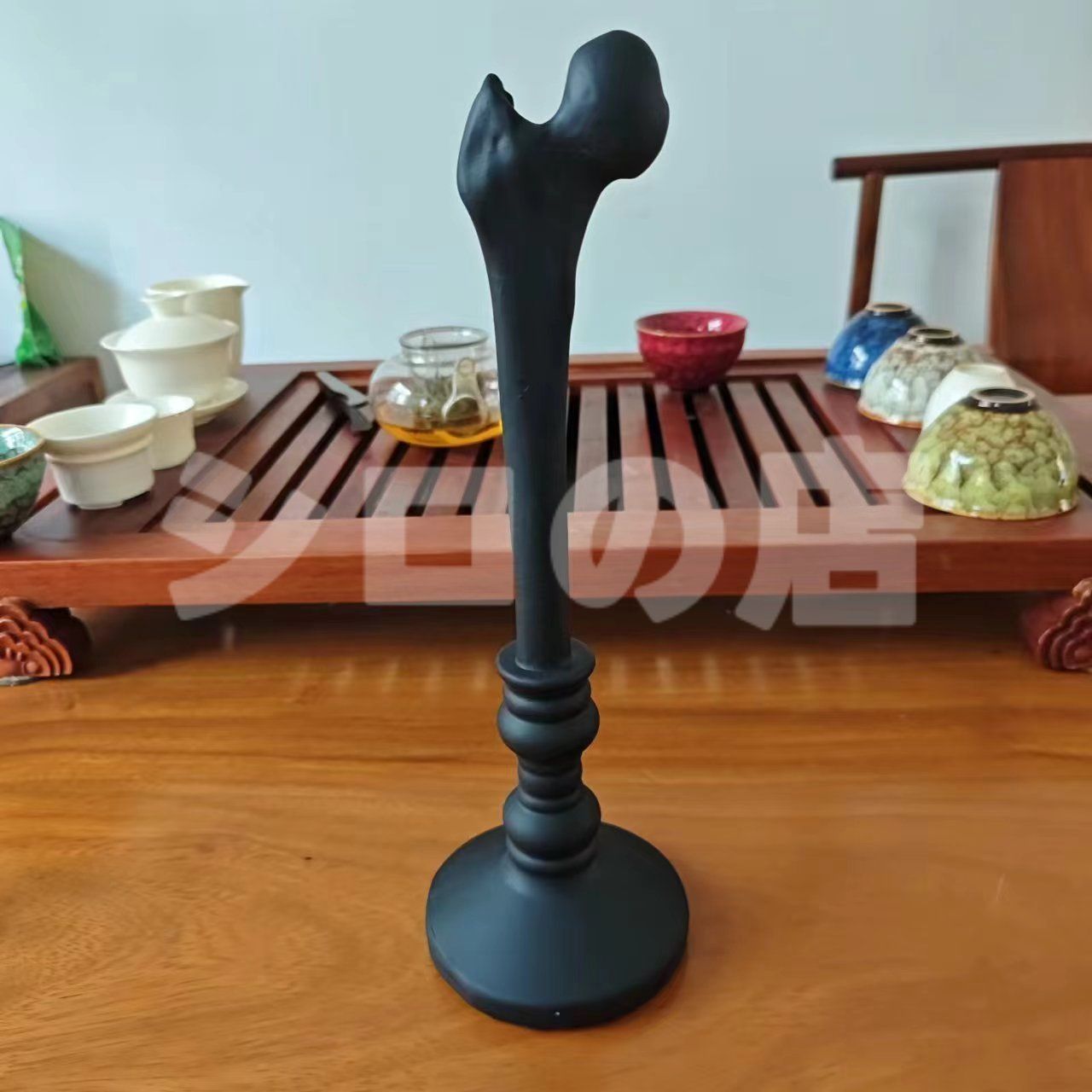 キャンドルホルダー キャンドル ホルダー 黒い骨型 ボーン ろうそく立て 神秘 ろうそくスタンド 置物 樹脂 ハロウィングッズ ハロウィン装飾 イベント ホラー ギフト プレゼント 2個セット NEXPOTALLINN_EU