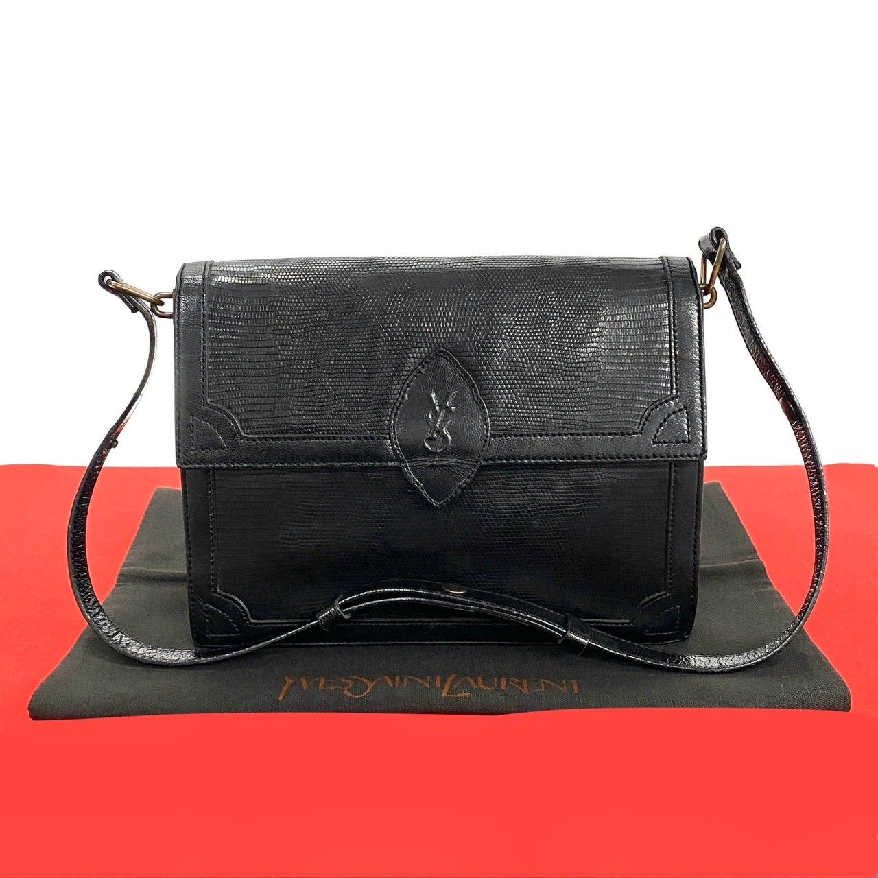 美品 超希少品SAINT LAURENT イヴサンローラン ヴィンテージ YSL 極 美品 YVES SAINT LAURENT イヴ サンローラン ヴィンテージ YSL ロゴ