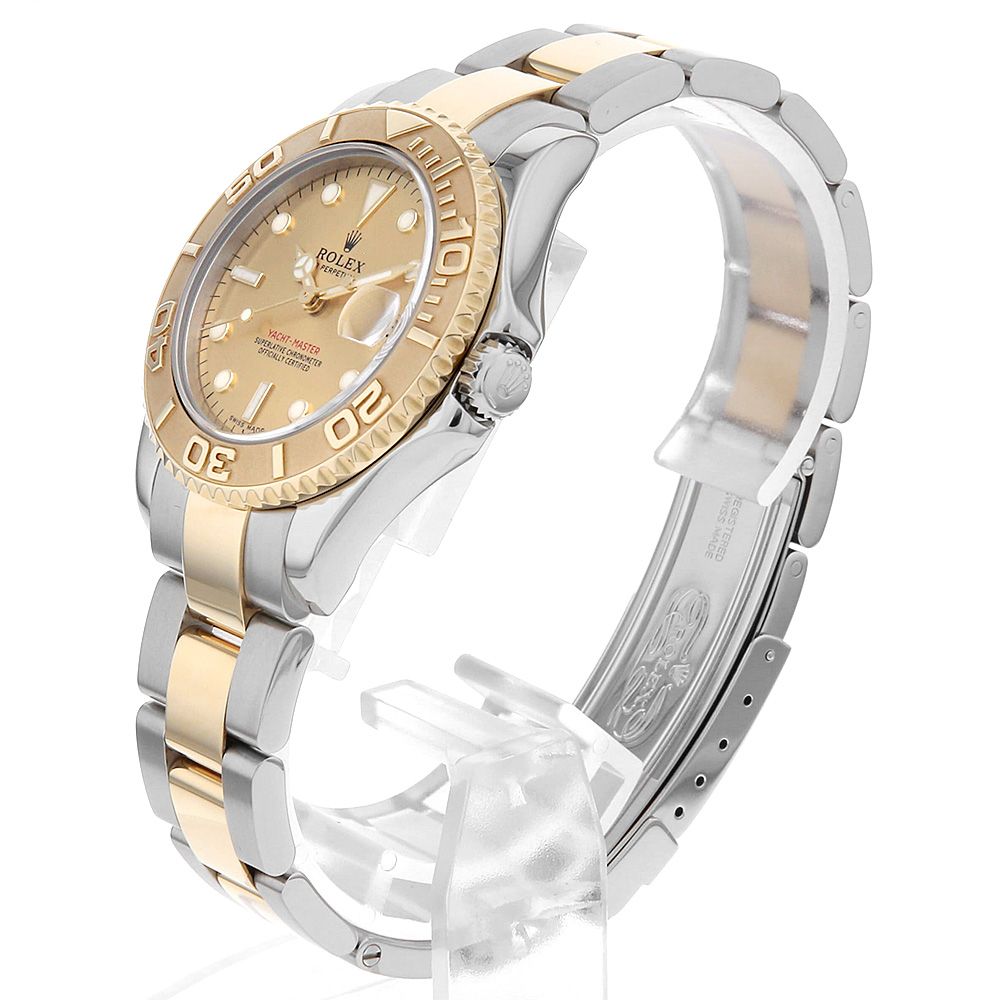 ロレックス ヨットマスター 168623 シャンパン P番 中古 ボーイズ(ユニ