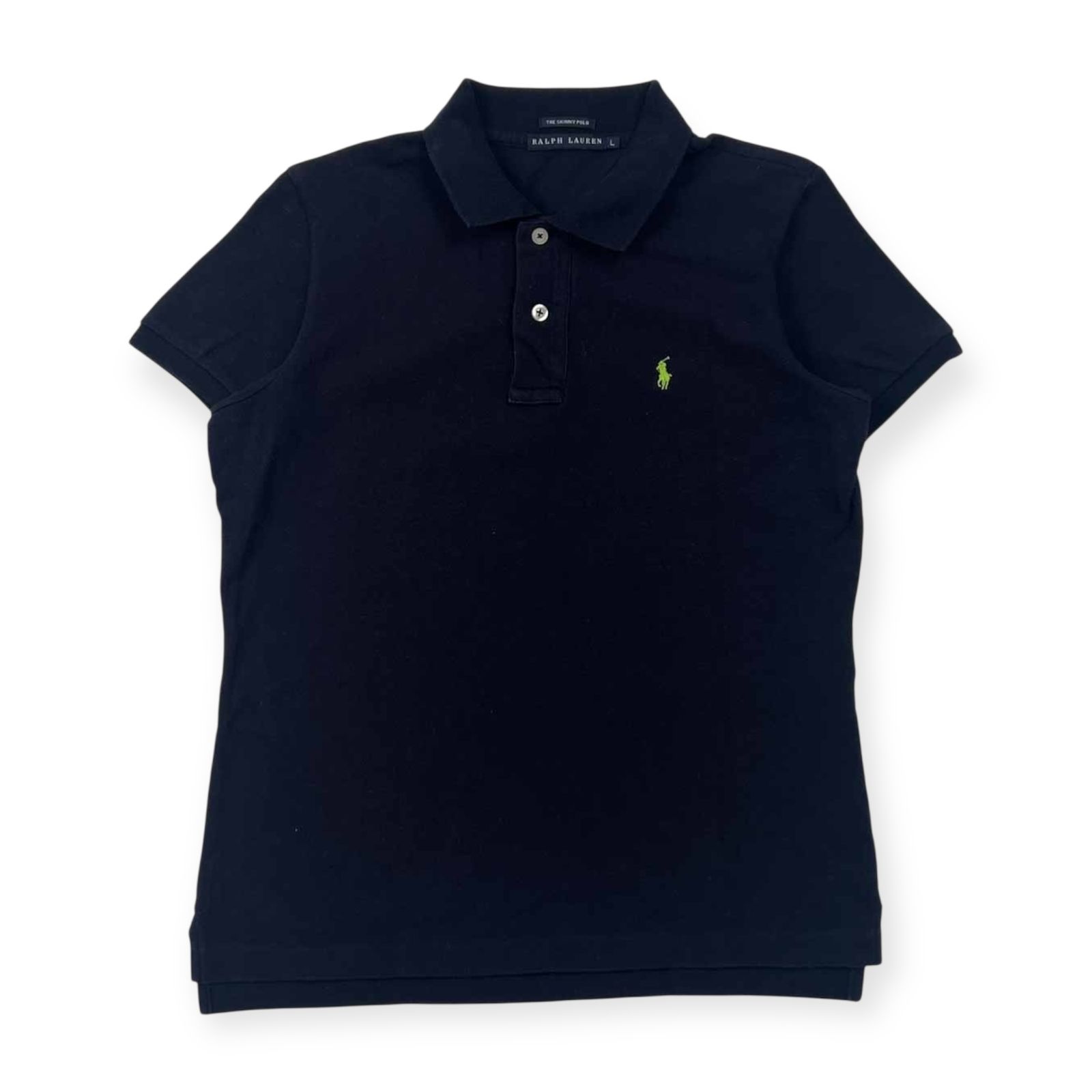 90s 00s RALPH LAUREN ラルフローレン THE SKINNY POLO 鹿の子 半袖 