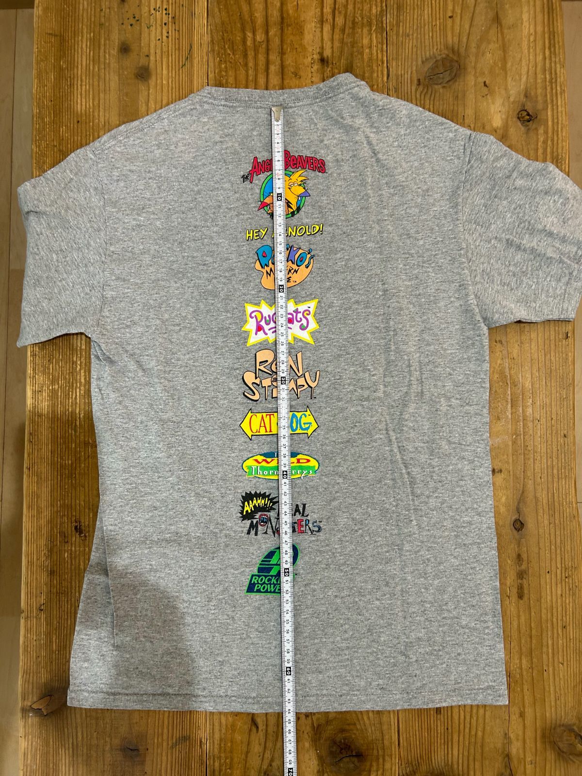 nickelodeon ニコロデオン 両面プリント Tシャツ Sサイズ US古着 