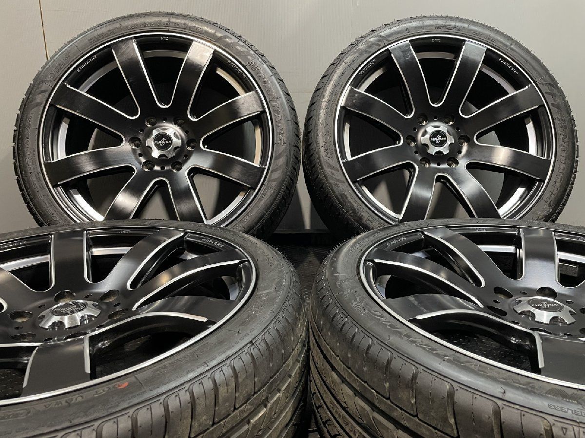 NANKANG NS-20 245 40ZR20 夏タイヤ ファブレス パンデミック LW-8 20インチ 8J6HPCD139.7 30 ブラック ハイエース MTA121MY