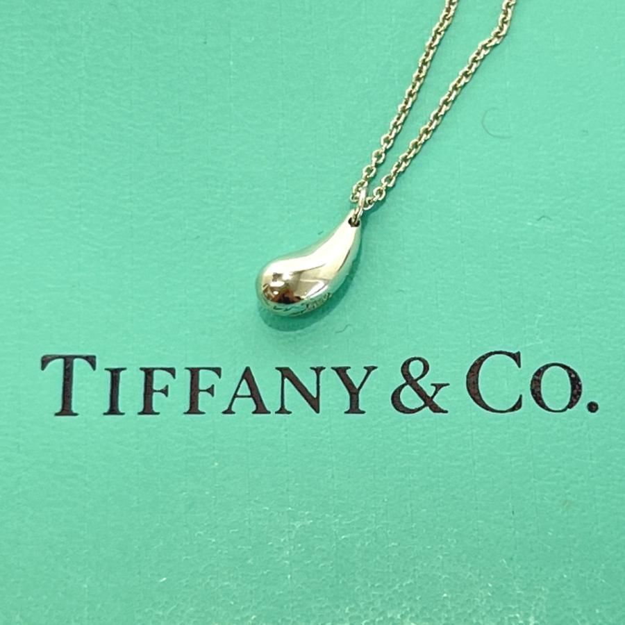 極希少！TIFFANY&Co. パフ ティアドロップ ネックレス T298 - ネックレス