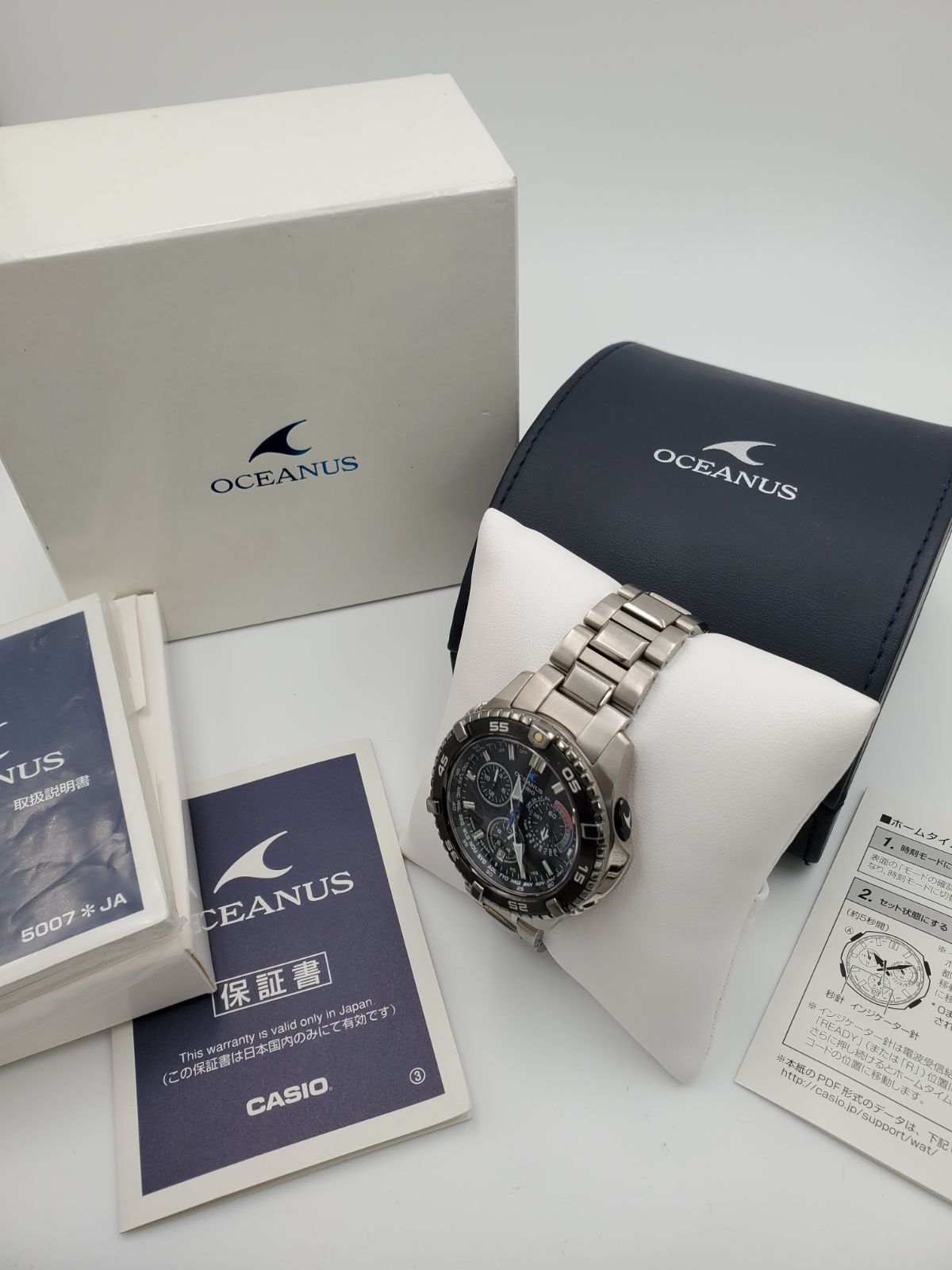 腕時計(アナログ)【タイムセール】OCEANUS 5007 *JA　OCW-P500