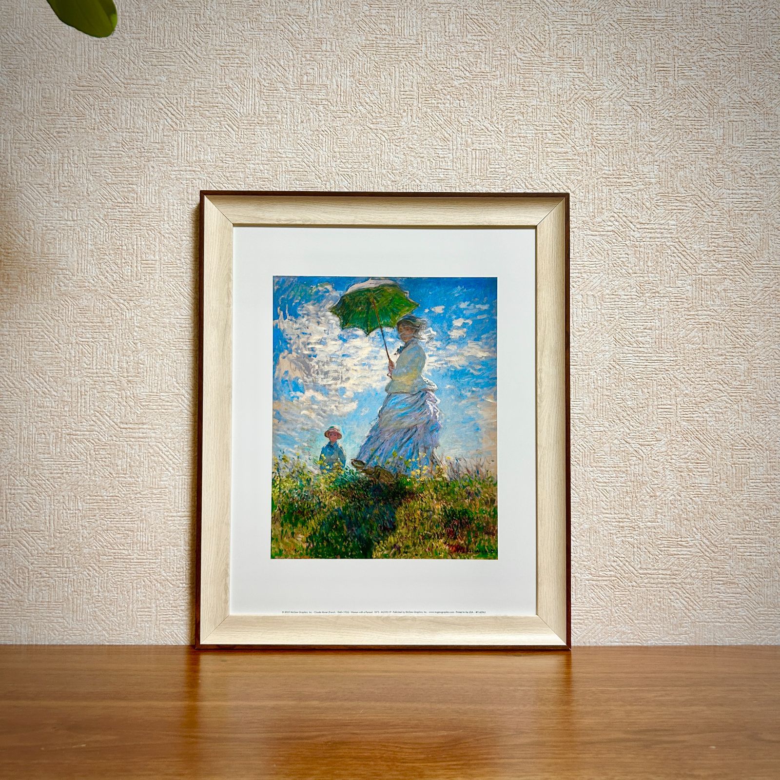 額縁.絵画.イタリア製.クロード・モネ.ボルディゲラの情景.輸入雑貨.新品未使用 ボルディゲラ - モネ - 西洋画 - 名画 - Canon Creative Park