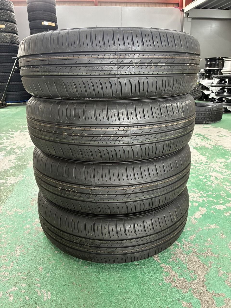 DUNLOP ダンロップ ENASAVE EC300 195|65R16 92H 新車外し サマータイヤ 4本セット