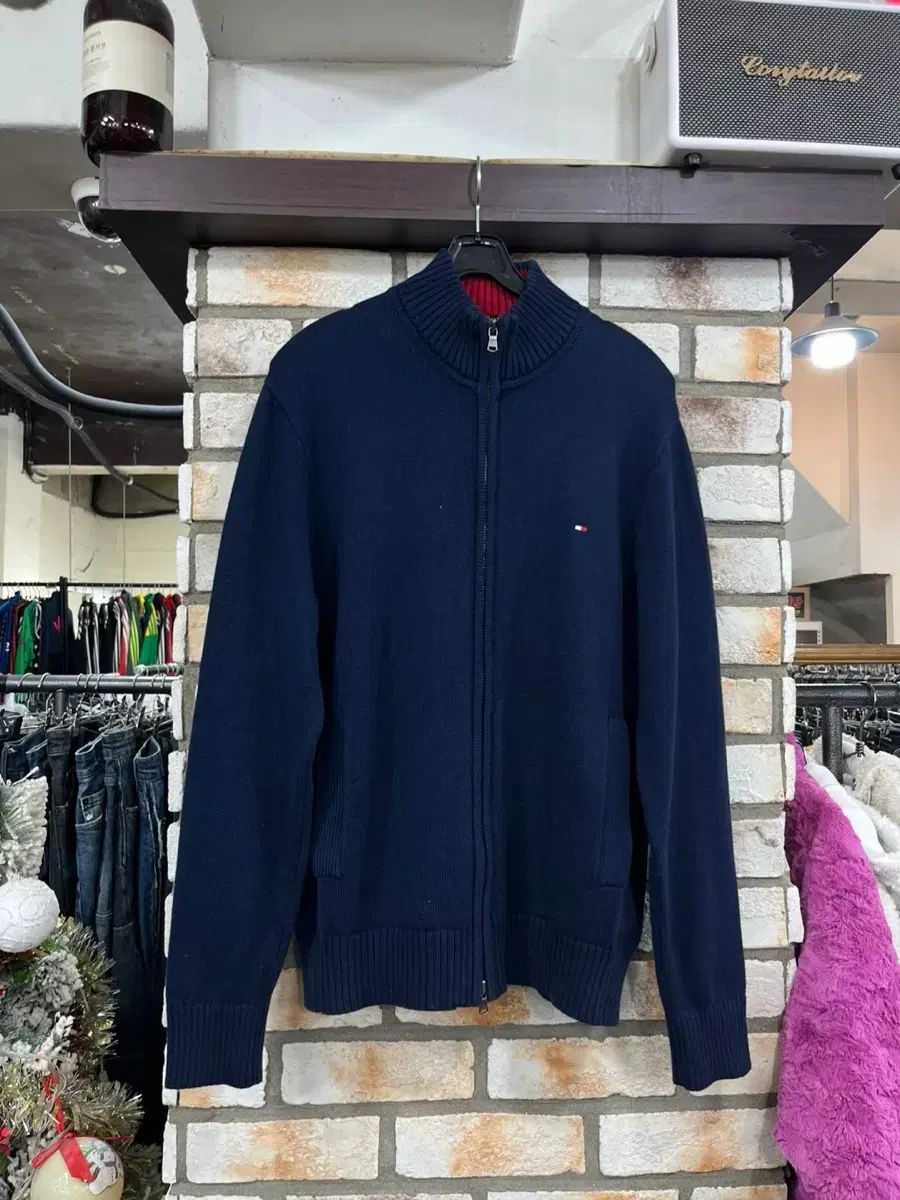 Tommy Hilfiger(トミーヒルフィガー) 長袖 ジップアップニット