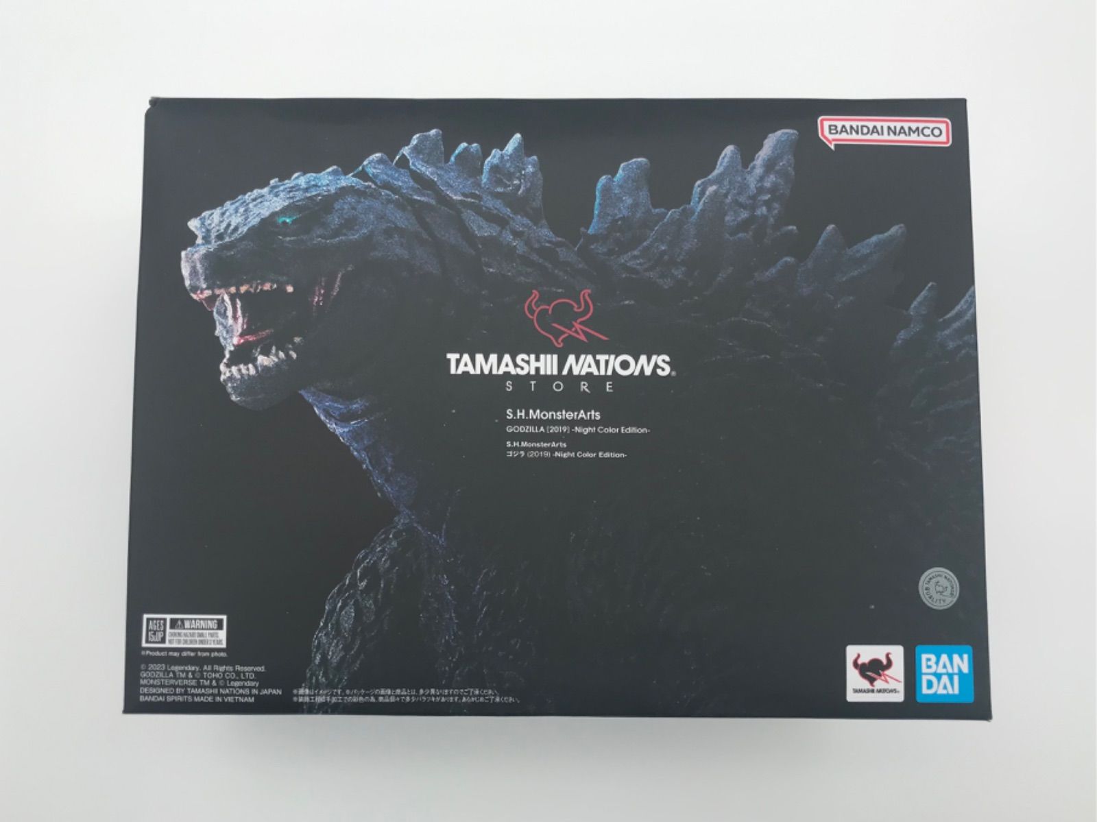 BANDAI - 全新未開封　箱やや破損ありS.H.MonsterArts　ゴジラ2019 訳あり】新品未開封/外箱角つぶれ・破れ・へこみ | S.H.