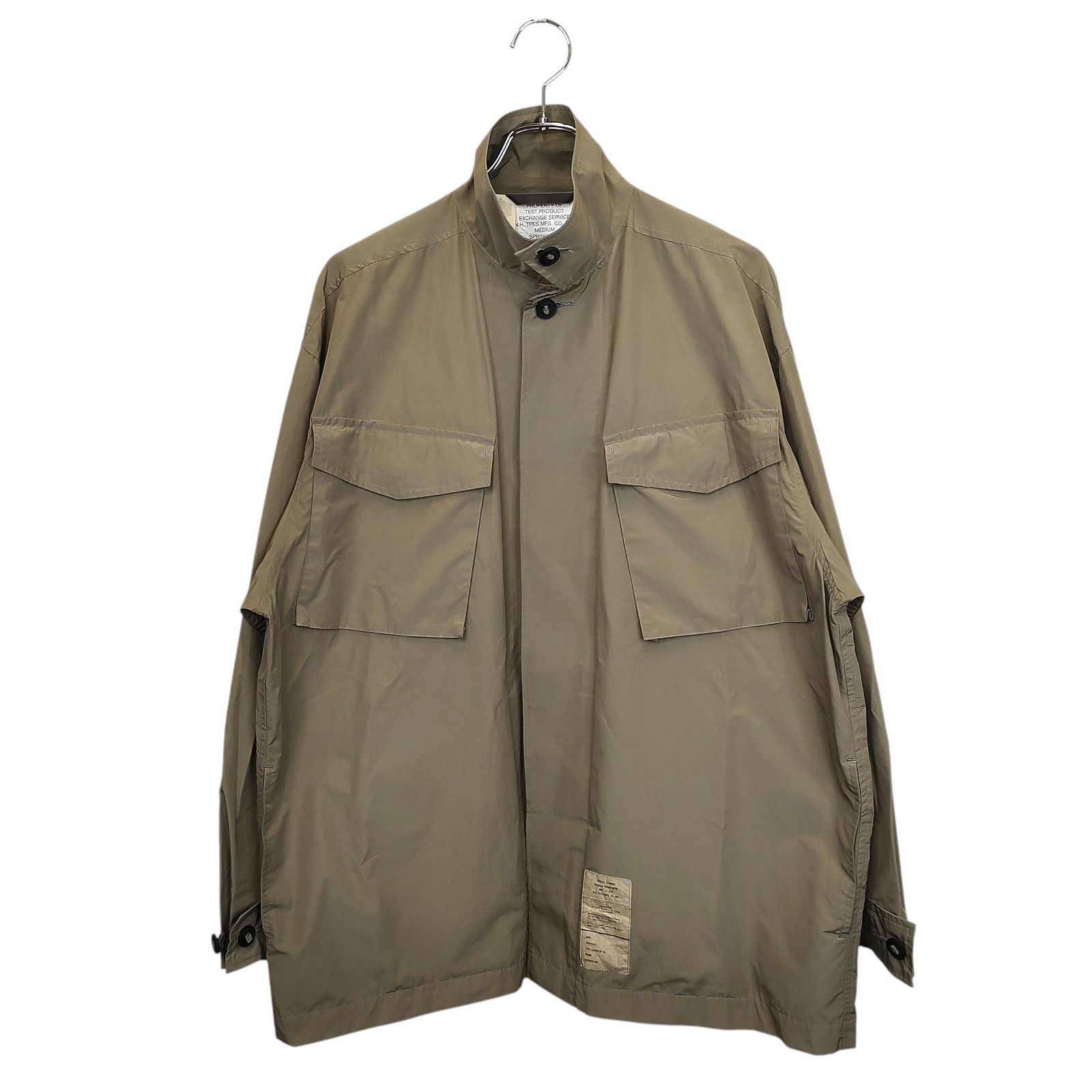 エヌハリシャツブルゾン N.HOOLYWOOD』CPOシャツをベースに製作した