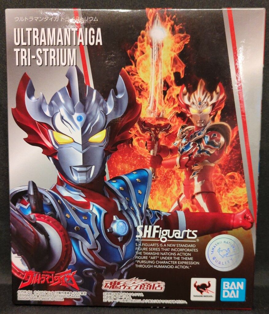 BANDAI 本物 SPIRITS S.H.Figuarts ウルトラマンタイガ トライ