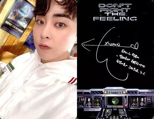 EXO XIUMIN シウミン 直筆サイン入りCD メルカリ